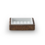 Porte-savon 'Basket' - Dark Rattan