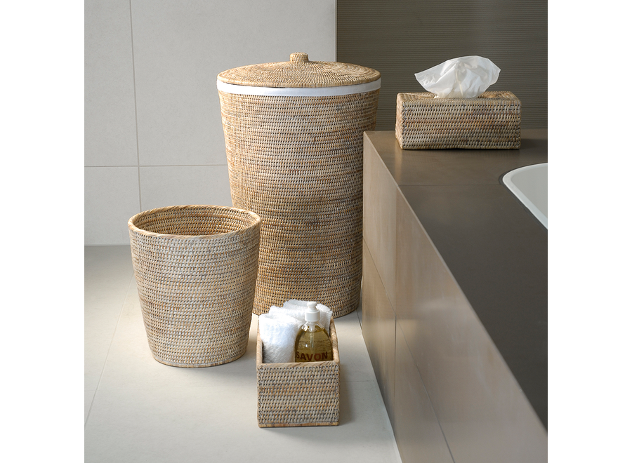 Storage box 'Basket' - Light Rattan