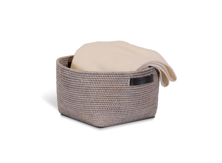 Aufbewahrungsbox 'Basket' - Light Rattan