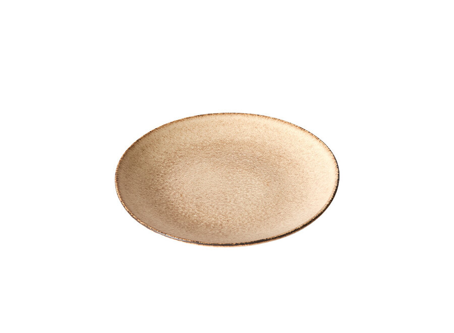 Assiette de petit déjeuner 'Yake' Blush - lot de 2