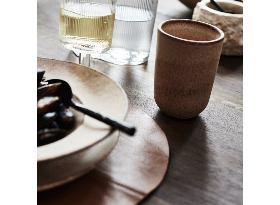 Pasta plate 'Yake' Blush - set of 2