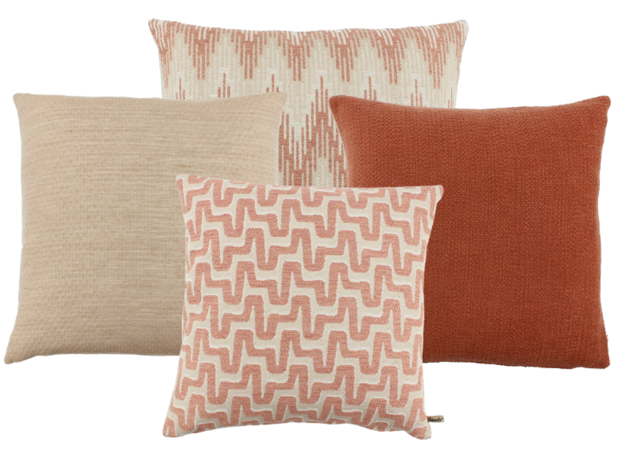Kissenkombination Outdoor Marsala: Pinziza, Hermana, Summery & Pincaki