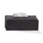 Boîte à mouchoirs 'Nappa' - Rectangular - Black