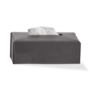Taschentuchbox 'Nappa' - Rectangular - Grey