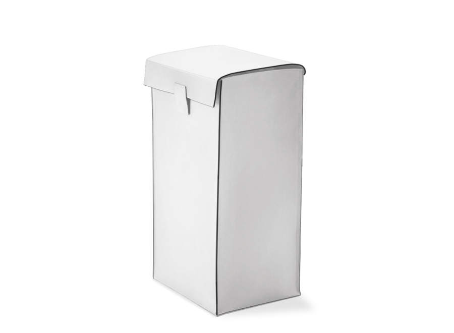 Laundry basket 'Nappa' - White