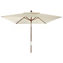 Parasol 'Enzo' 200x200 - Ecru