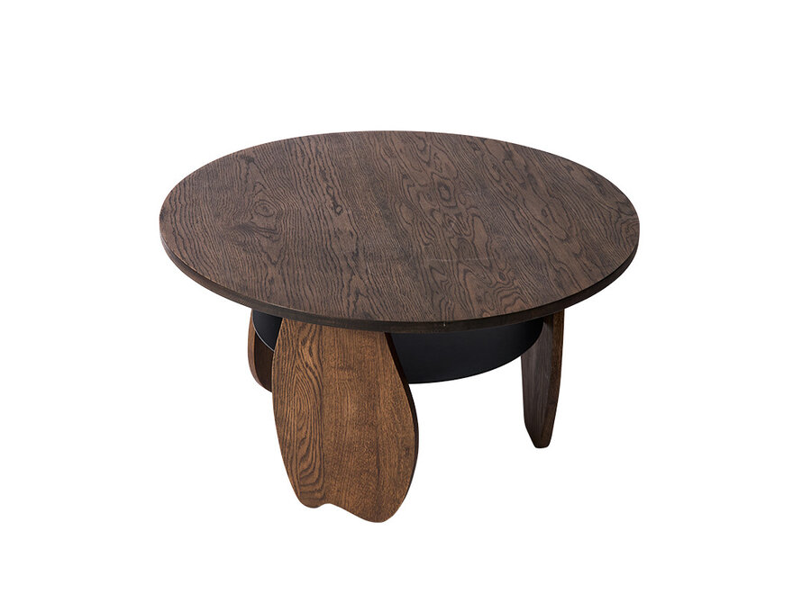 Coffee table 'Ishi' - Dark Oil