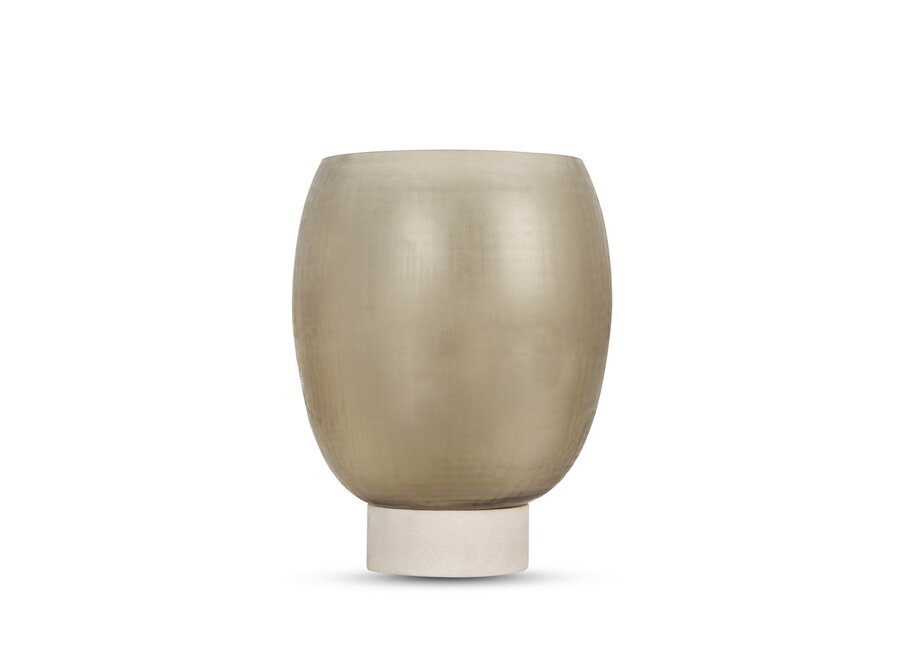 Porte-bougie 'Mooga' Smoke - M