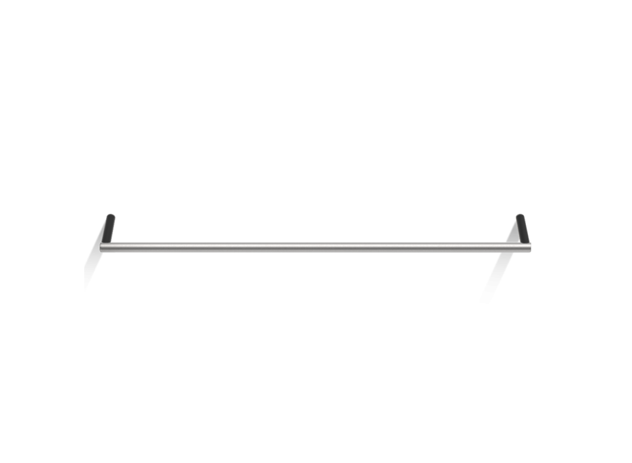Handdoekrek 'Mikado' - Stainless steel / Matt Black