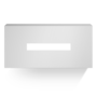Boîte à mouchoirs 'Century' - Rectangular - White