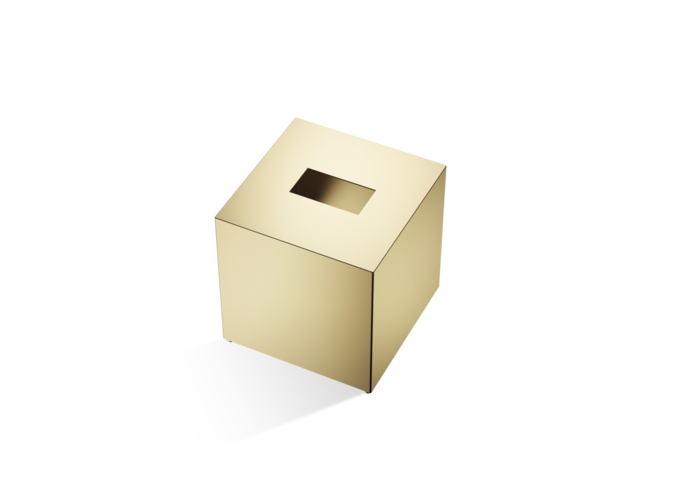 Taschentuchbox Century - Square - Matt Gold