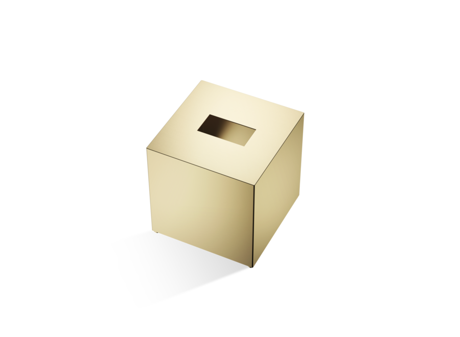 Boîte à mouchoirs Century - Square - Matt Gold