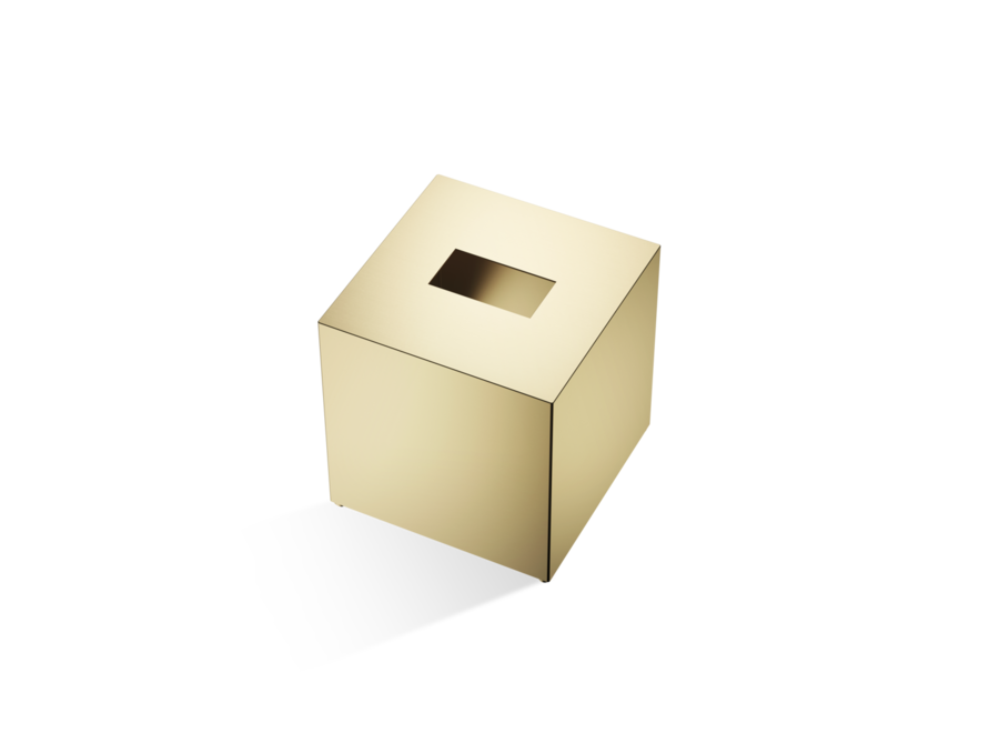Taschentuchbox Century - Square - Matt Gold