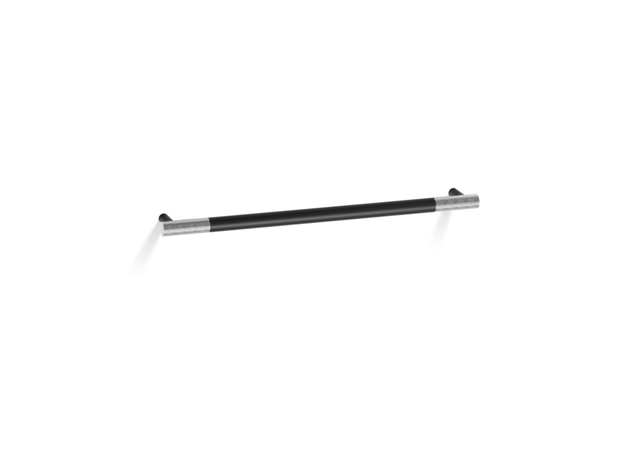 Towel rail 'Club' - Matt black / Chrome