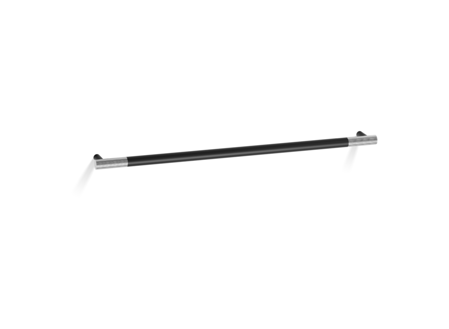 Towel rail 'Club' - Matt black / Chrome