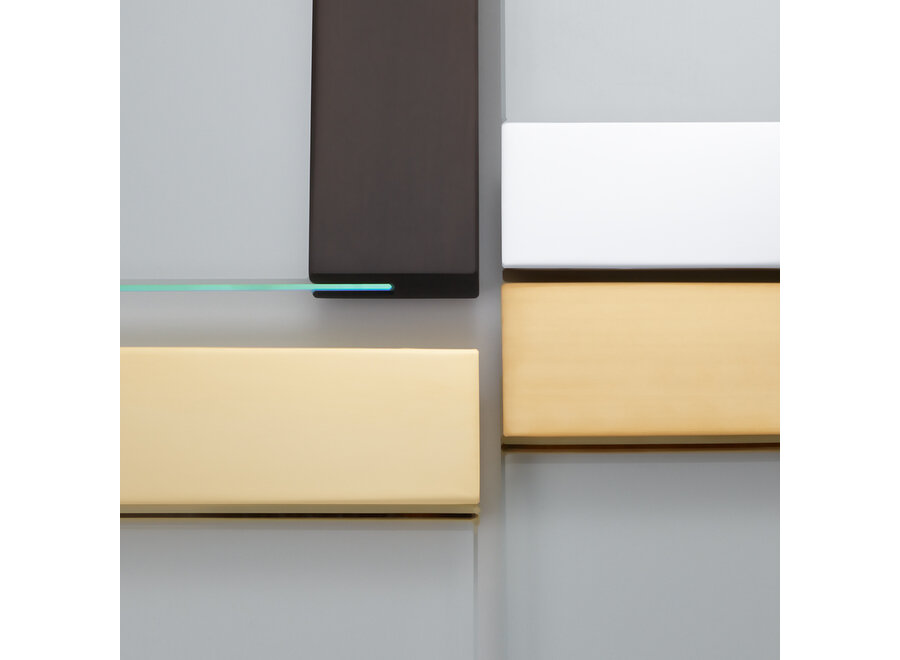 Tablett 'Century' - L - Chrome