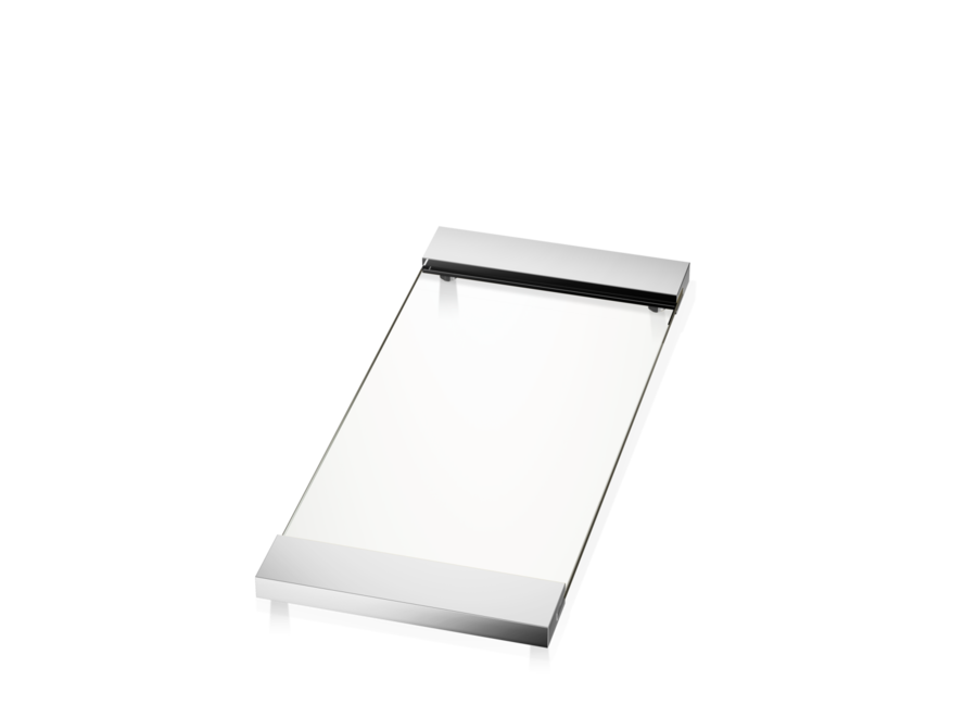 Tablett Century - L - Chrome