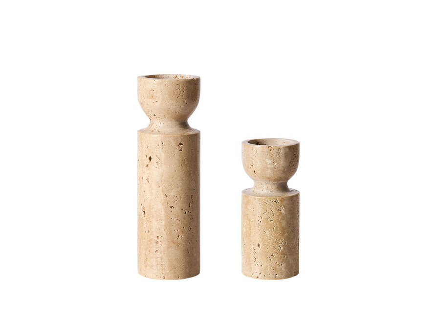 Bougie chauffe-plat 'Minerva' - lot de 2