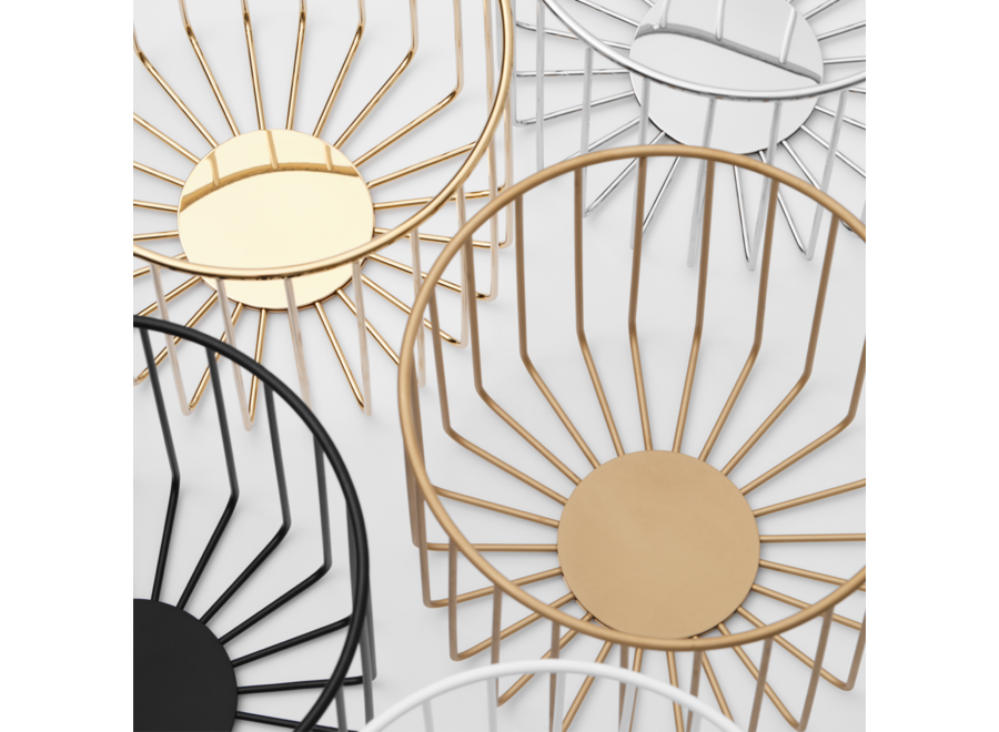 Paper bin 'Mikado' - Gold