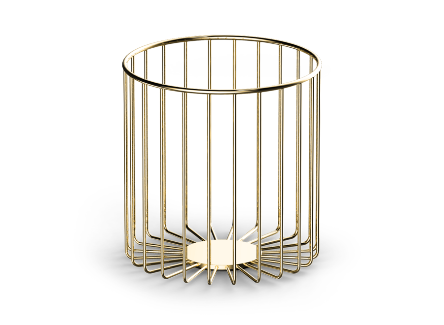 Paper bin Mikado - Gold