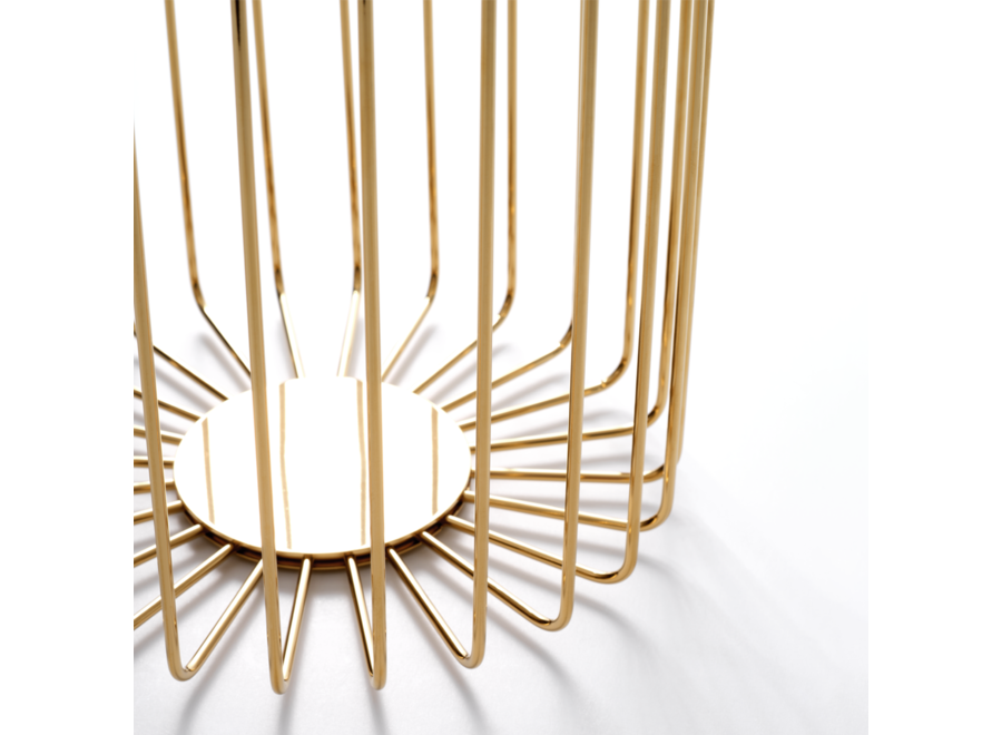 Prullenbak 'Mikado' - Gold