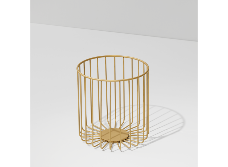 Paper bin 'Mikado' - Matt Gold