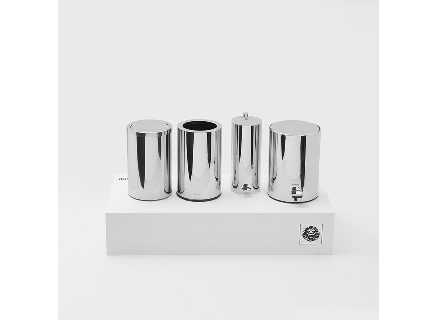 Poubelle 'Mikado' - Chrome