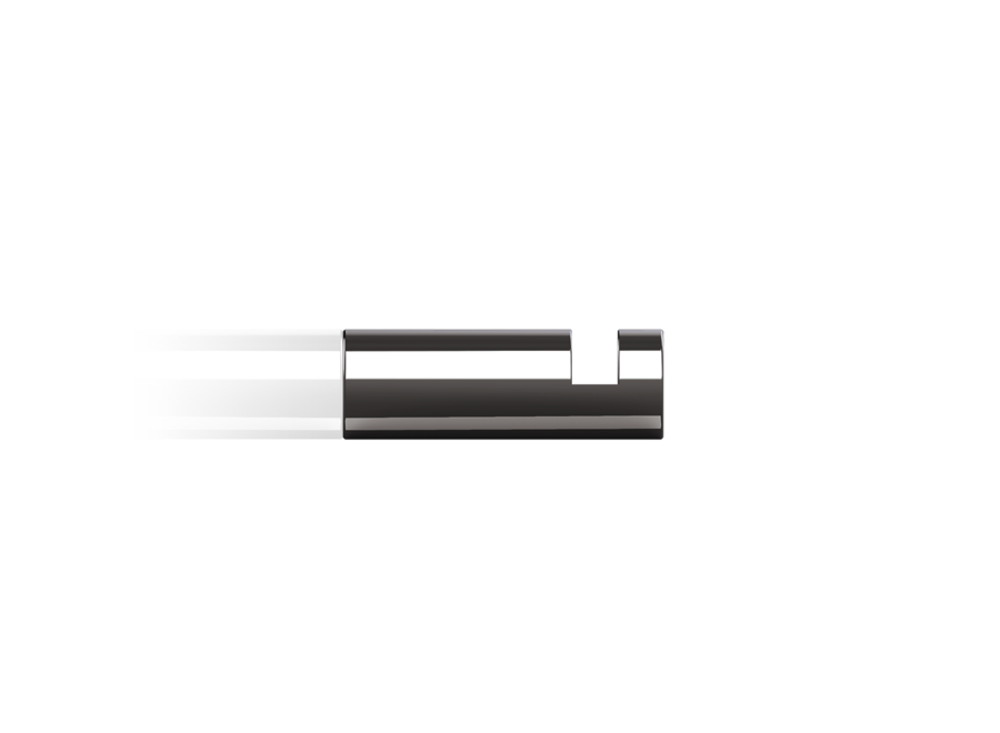 Wandhaak 'Mikado' - Black Chrome