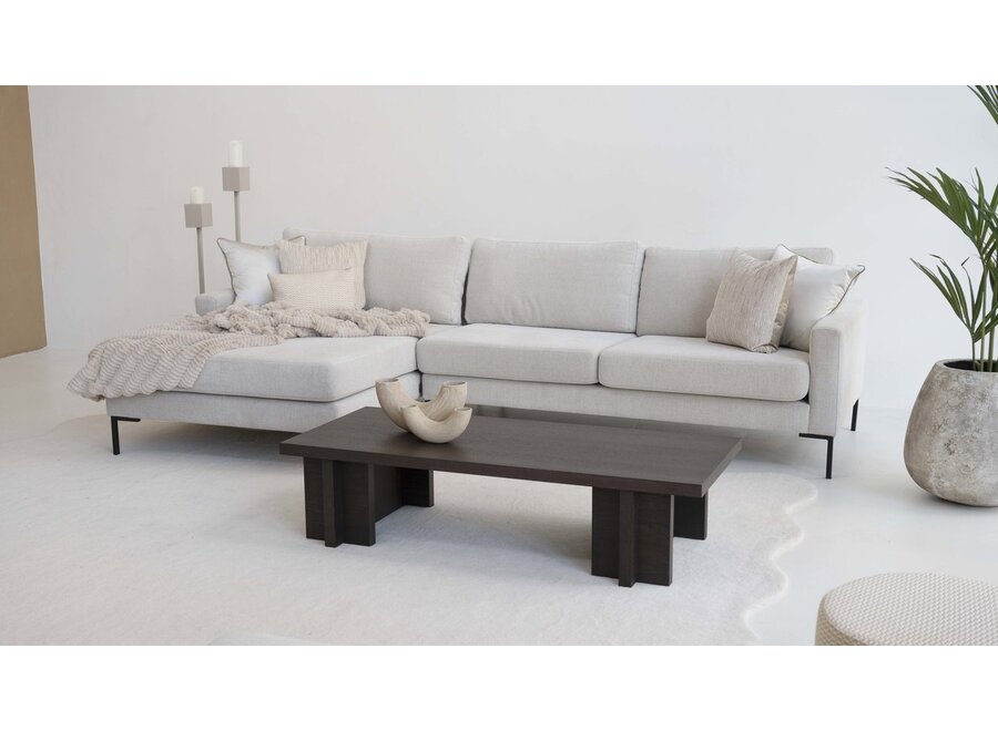 Coffee table 'Genova' Oak - Wenge