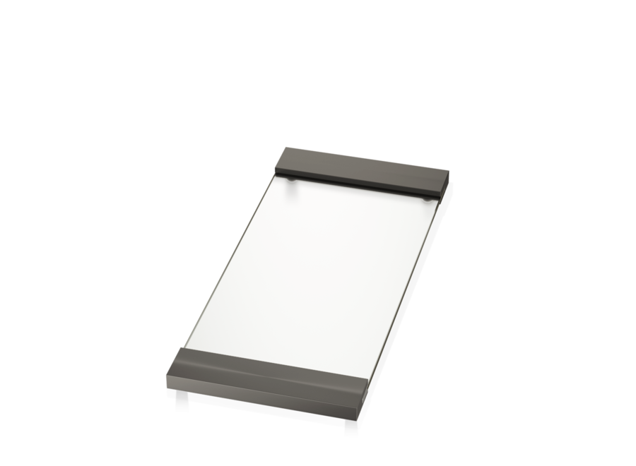Tablett 'Century' - L - Dark Metal