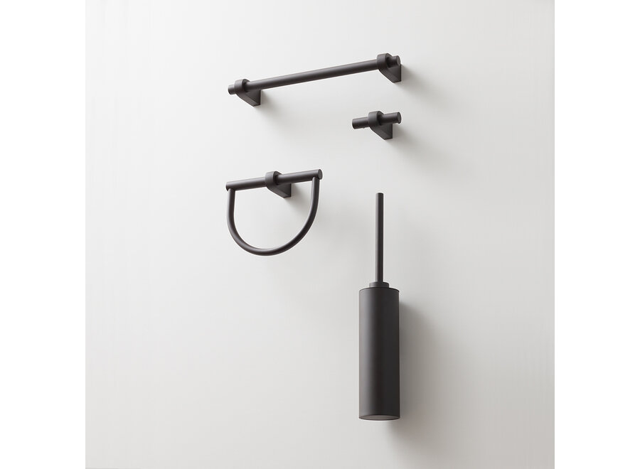 Anneau porte-serviette 'Century' - Dark Metal