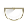 Towel ring 'Century' - Matt Gold