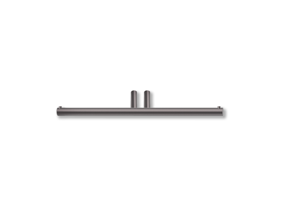 Toilet paper holder Duo 'Mikado' - Dark Metal