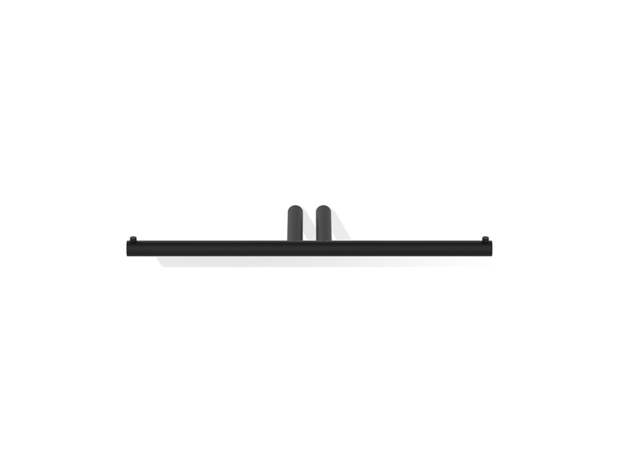 Toilet paper holder Duo 'Mikado' - Matt Black