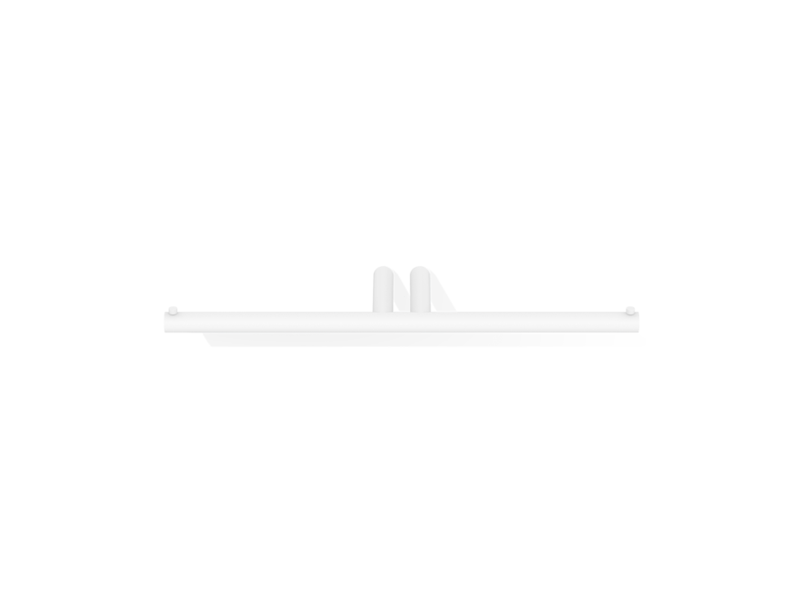 Toilet paper holder Duo Mikado - Matt White