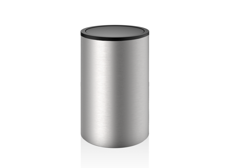 Laundry basket 'Mikado' - Stainless steel / Matt Black
