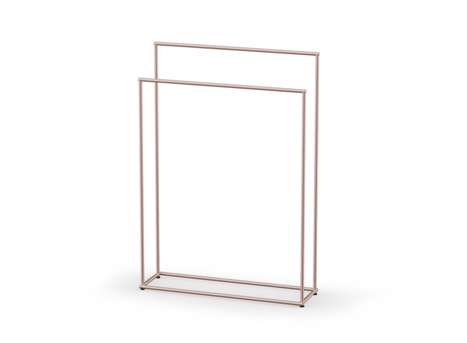 Porte serviette Mikado - Black Chrome