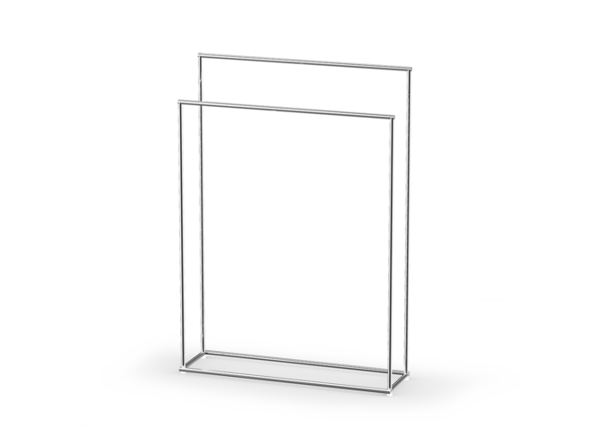 Handdoekrek Mikado - Chrome