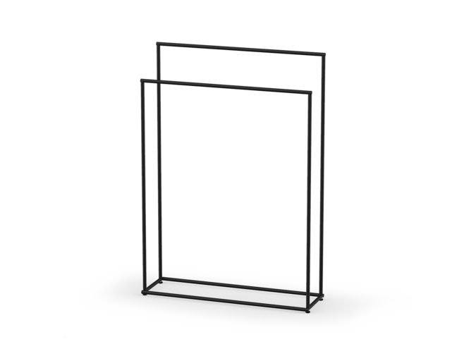 Handdoekrek Mikado - Matt Black