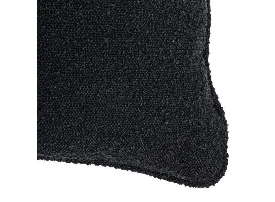 Cushion combination Black/Gold: Bouclé, Splender & Spray