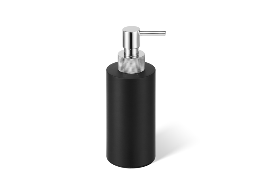 Porte-savon 'Club' - SSP3 - Matt Black  /  Chrome