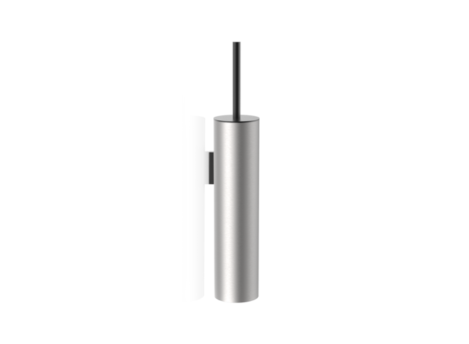 Toilettenbürstengarnitur Mikado - Wandmontage - Stainless steel / Matt Black