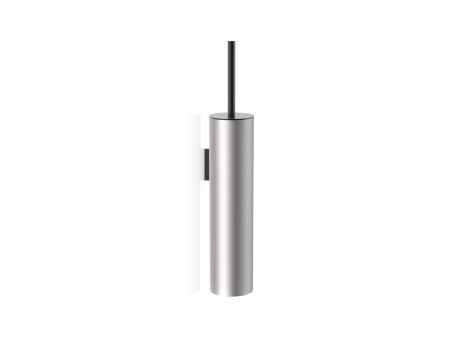 Toilet brush set Mikado - Wall mounted - Stainless steel / Matt Black