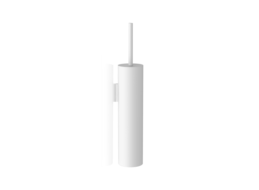 Toiletborstelset 'Mikado' - Wandbevestiging - Matt White