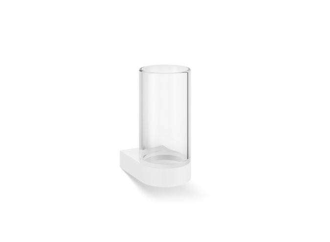 Beker Century - Wandbevestiging - Glass & Matt White