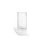 Becher 'Century' - Wandmontage - Glass & Matt White