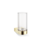 Tumbler 'Century' - Wall mounted - Glass & Matt Gold
