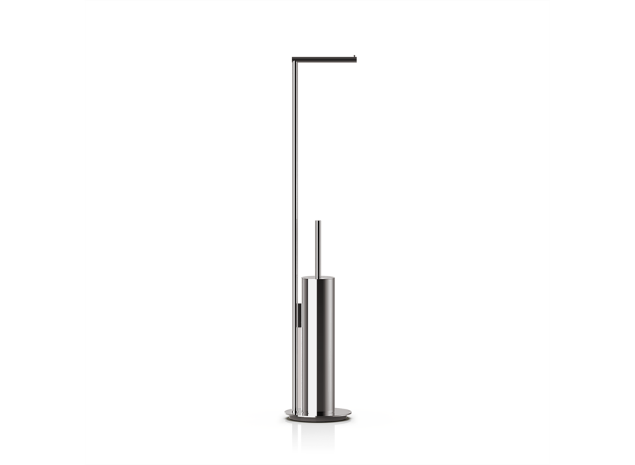 Toiletborstelset 'Mikado' - Black Chrome