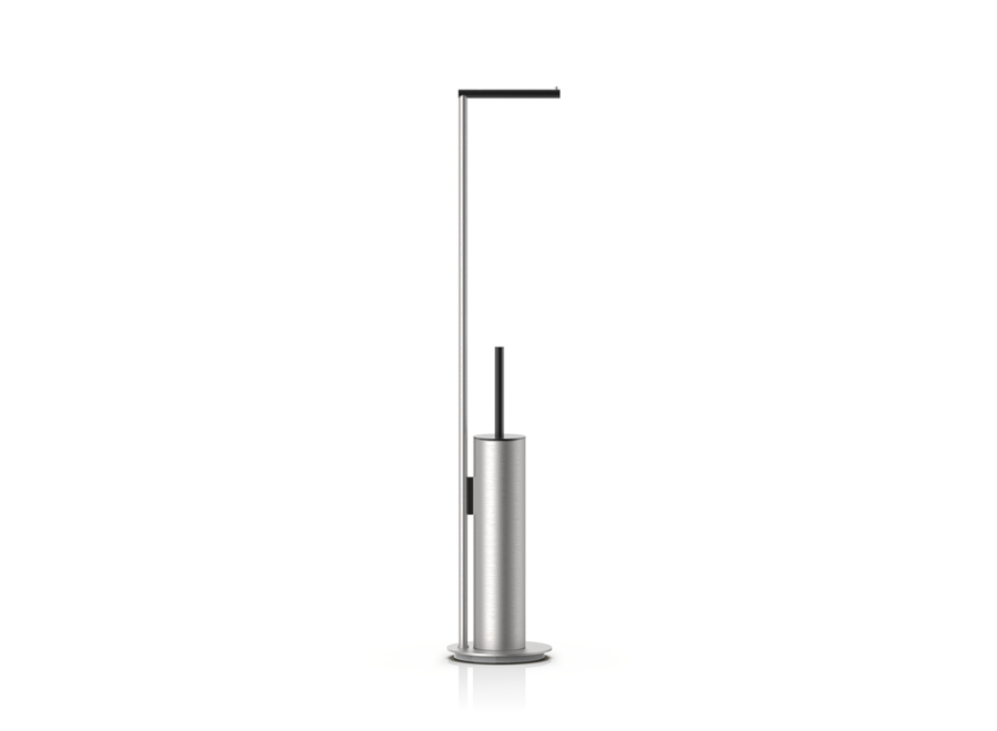 Toiletborstelset 'Mikado' - Stainless steel / Matt Black