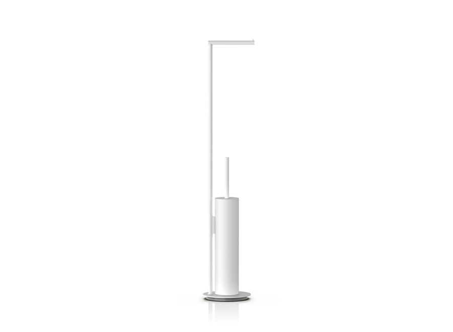 Toilet brush set Mikado - Matt White